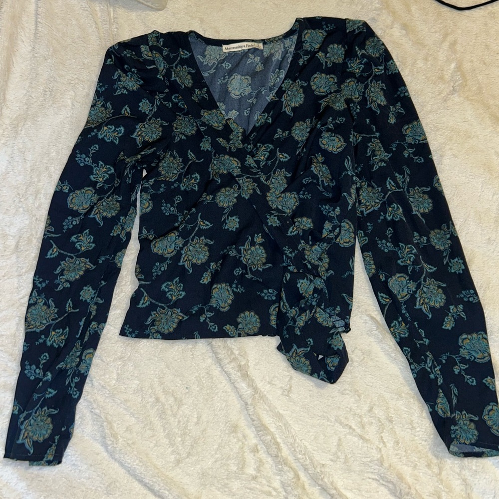 wrap abercrombie top